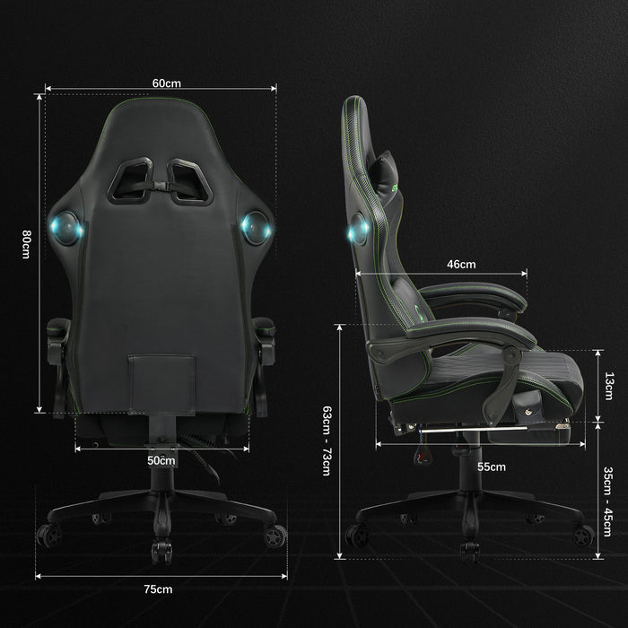 ACE - PRO Gaming Chair, Green