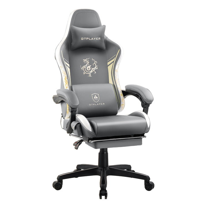 Dragon Series Gaming Chair, Gray