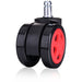 GTRACING Chair Wheel-RED - GTRACING