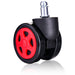 GTRACING Chair Wheel-RED - GTRACING